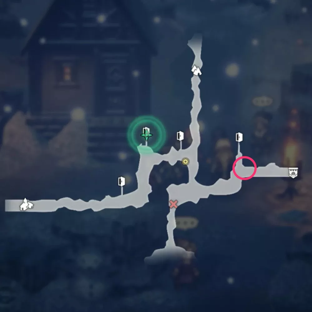 凍えて死にそうのマップ