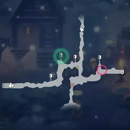 凍えて死にそうのマップ