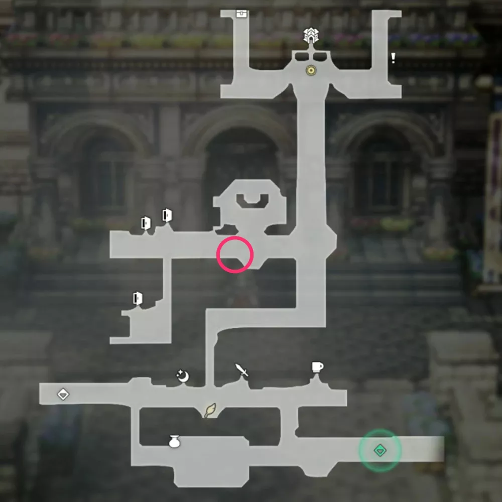 チケット騒動のマップ