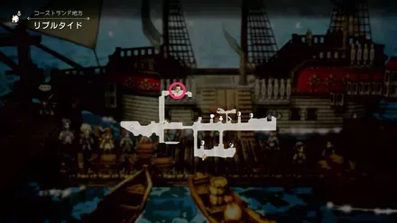 クイーン・オルサ号のマップ