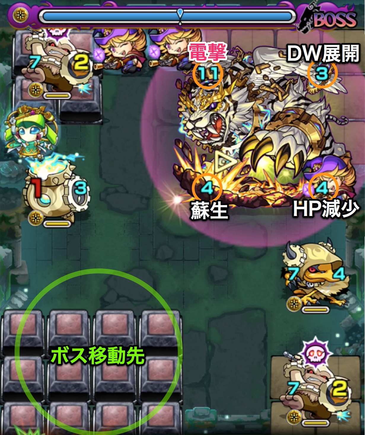 モンスト ティグノス 4 適正キャラと攻略手順 終点の神地 ゲームエイト
