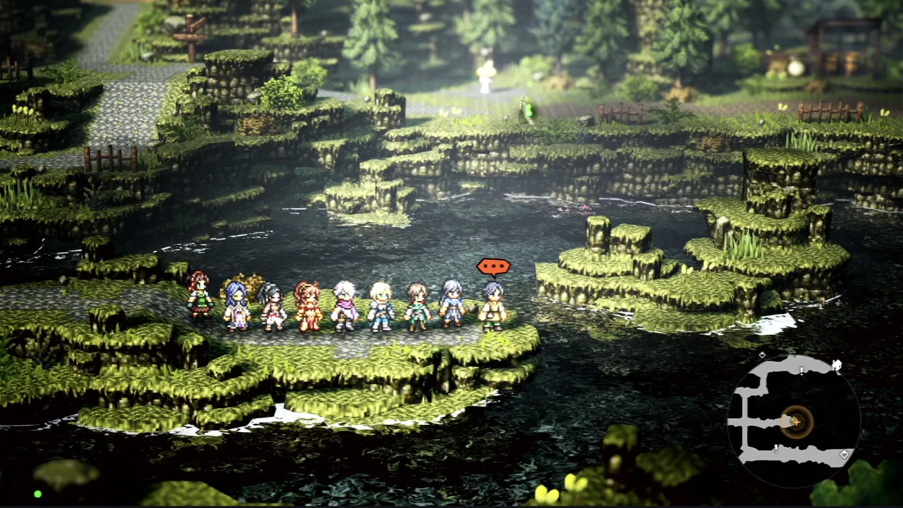 川のヌシ釣りの現地画像