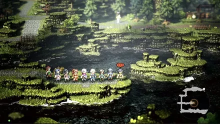 川のヌシ釣りの現地画像