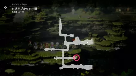 川のヌシ釣りのマップ