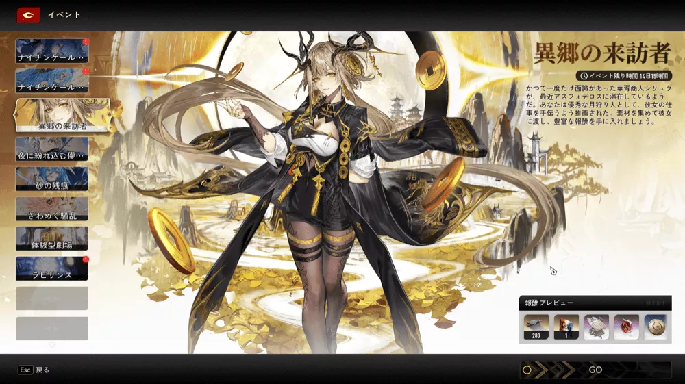 依頼密書の手がかり