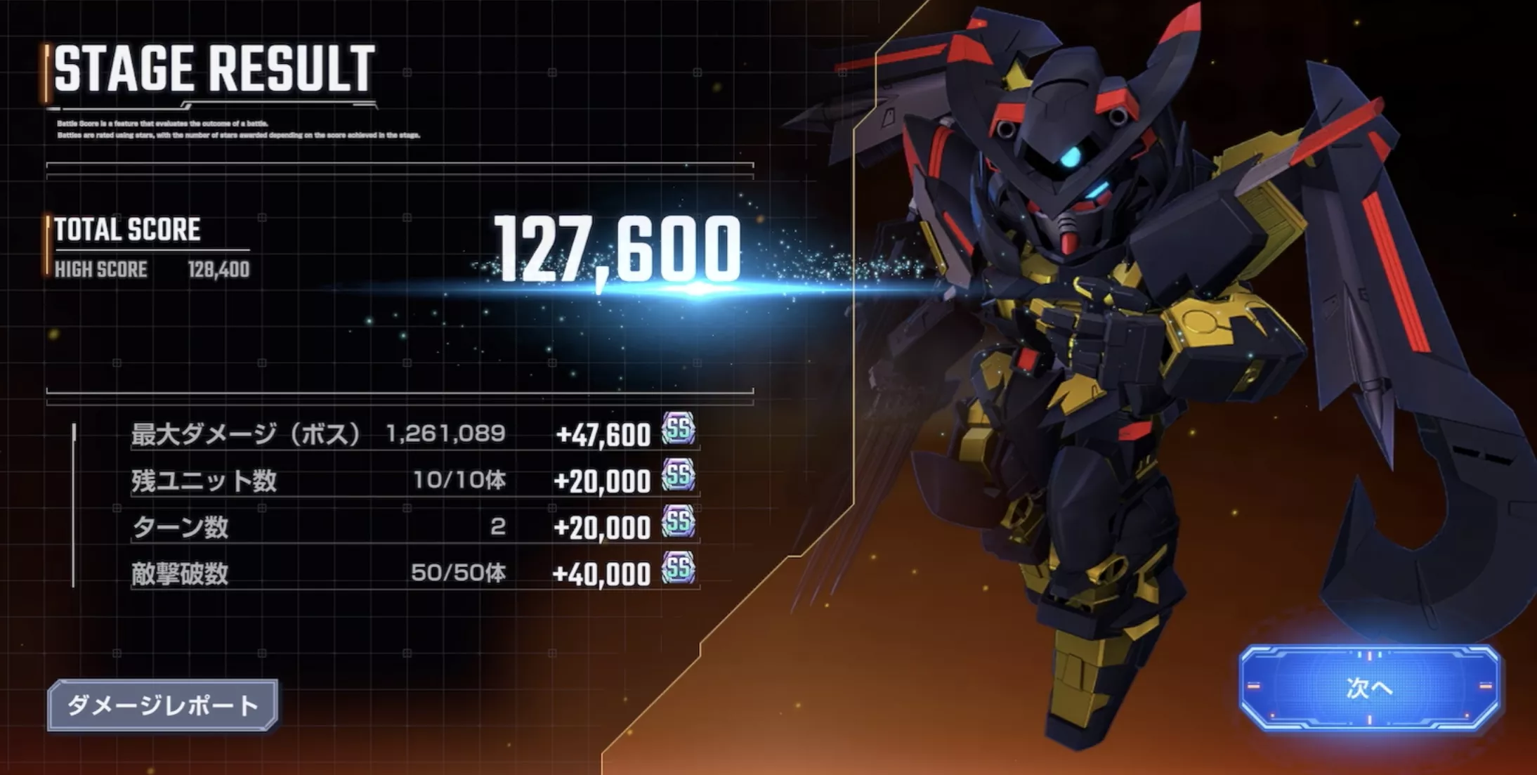 最大ダメージをなるべく伸ばす