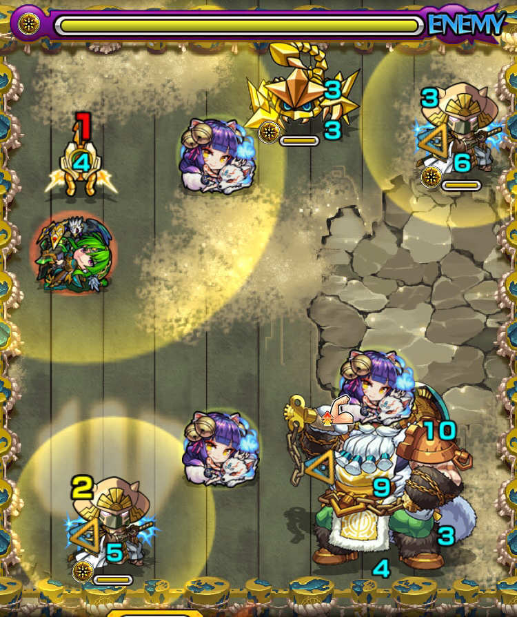 ブルリオ3のステージ4攻略