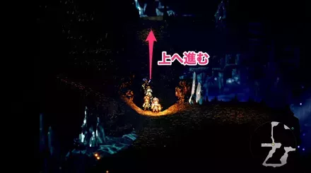 聖火神の祠への道