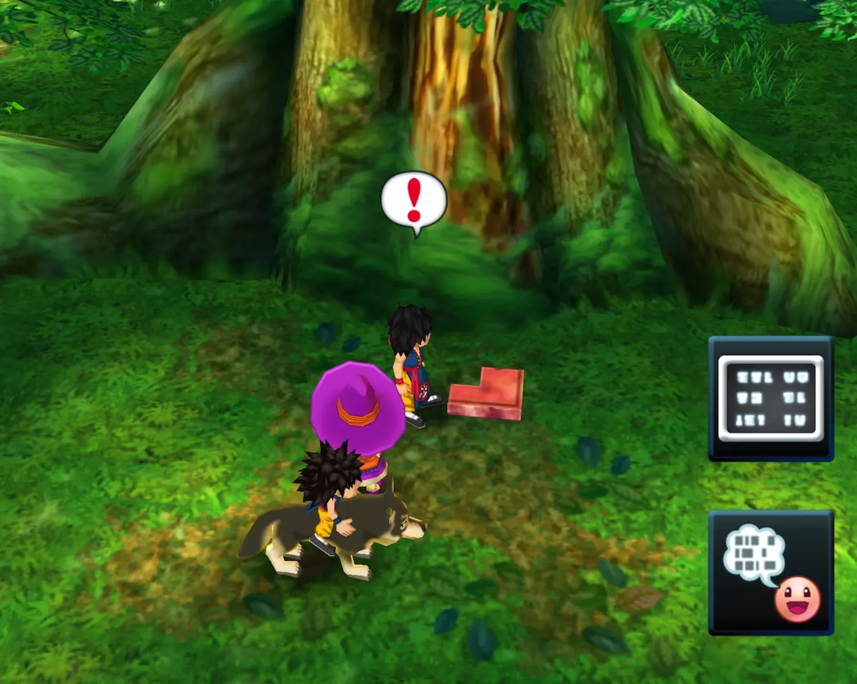 ふしぎな石版赤