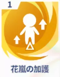 花嵐の加護画像