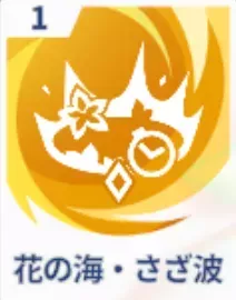 花の海・さざ波画像
