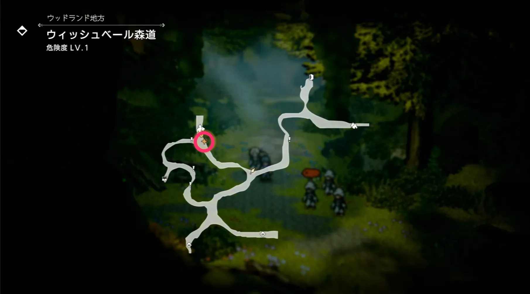 吸血公とハイドネのマップ