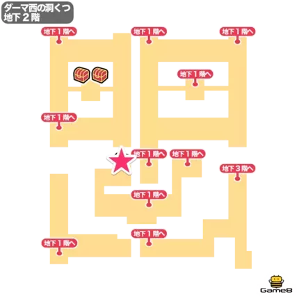 小さなメダル24のマップ