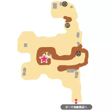 小さなメダル28のマップ