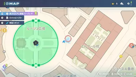 でっけぇキズナの仲間たちの拡大マップ画像