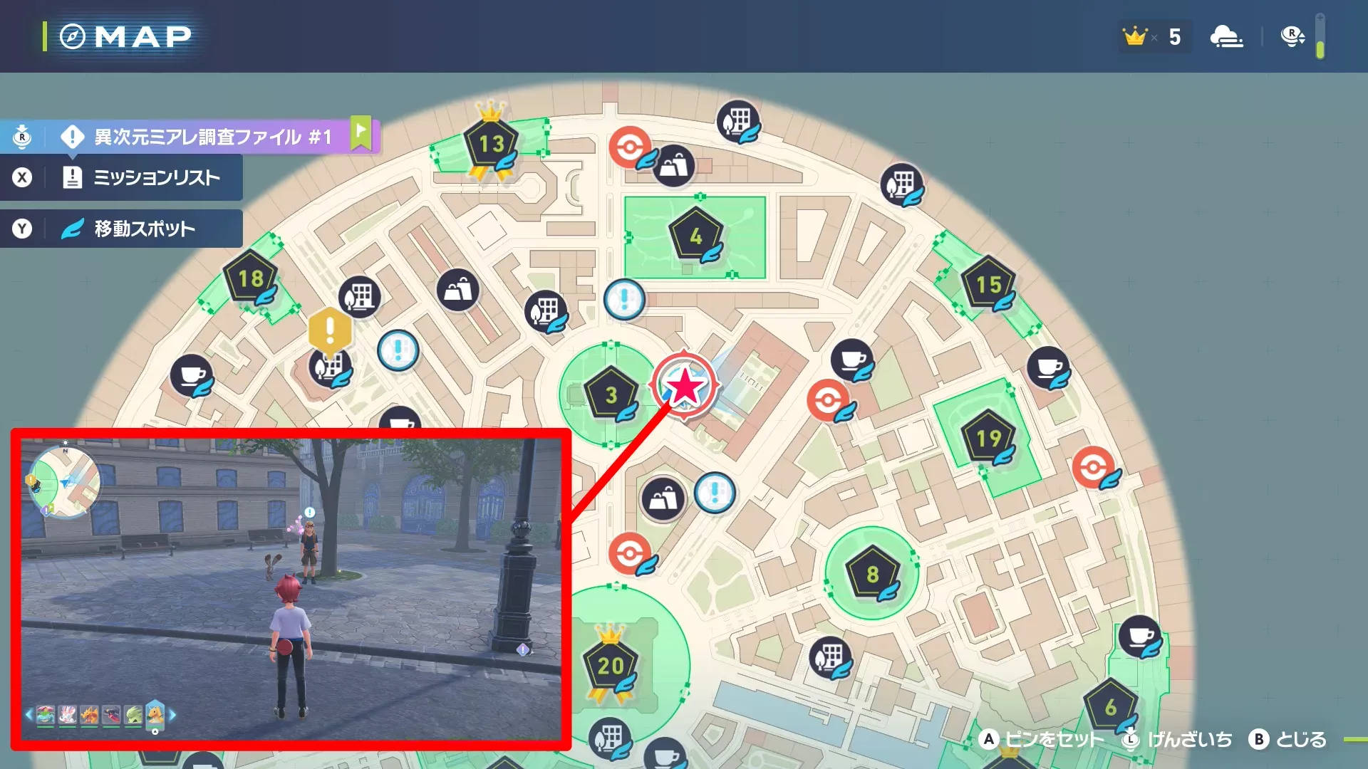 でっけぇキズナの仲間たちのマップ