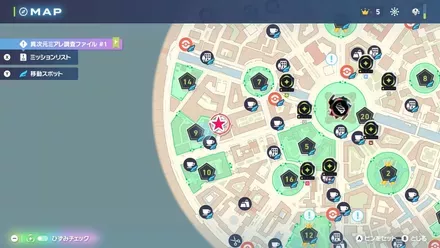 せっかちサンダースのマップ画像 size:440x0