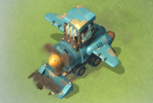 旧式ジェットドーザー