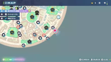 速さを求めてモトトカゲのマップ画像 size:440x0