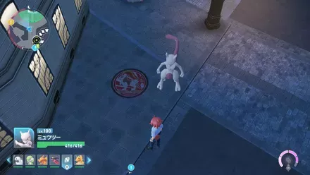 ルージュ地区のマンホール