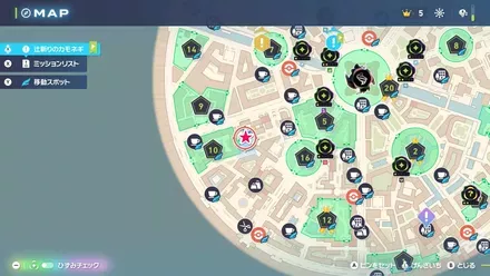 たこがためで荒療治のマップ画像 size:440x0