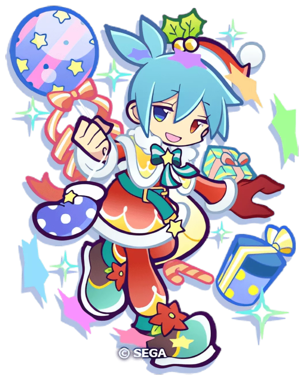 サンタシグ とくもり立ち絵