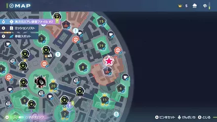 おさんぽ大好きパピモッチのマップ画像 size:440x0