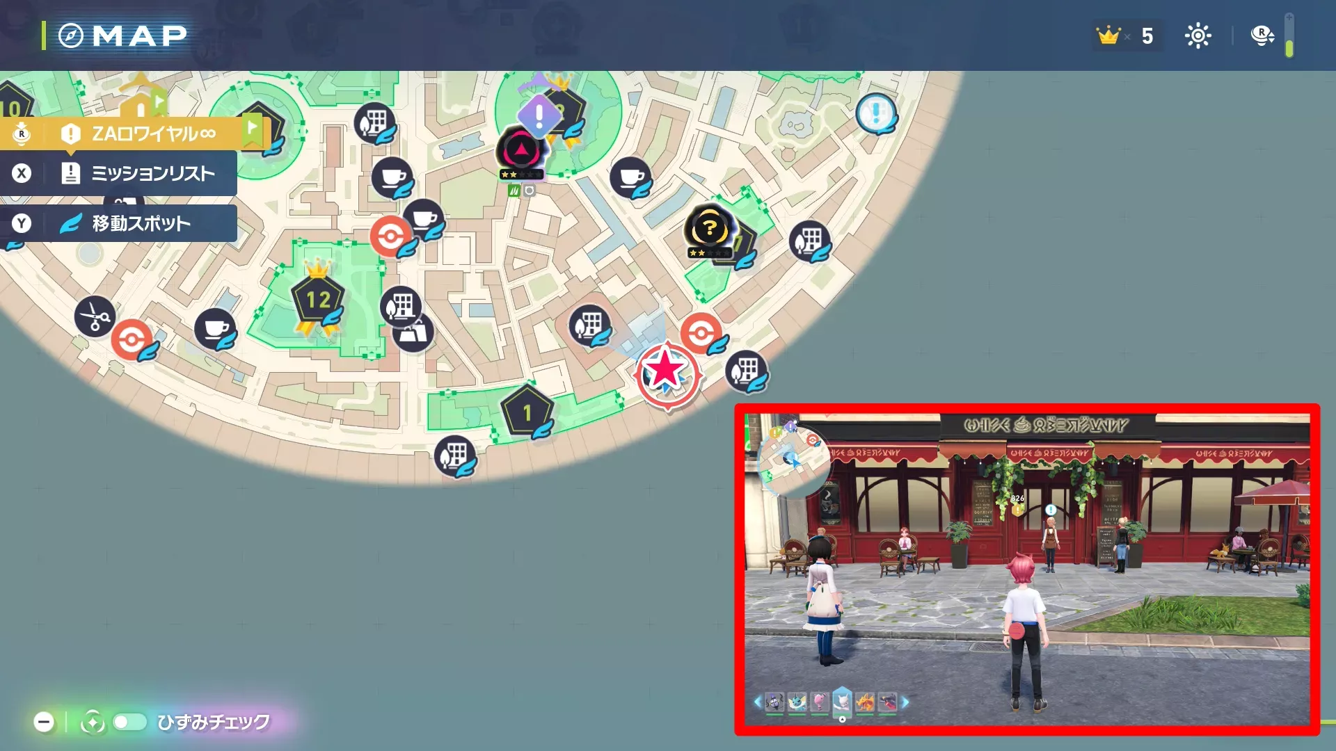 コジオコーヒーのマップ