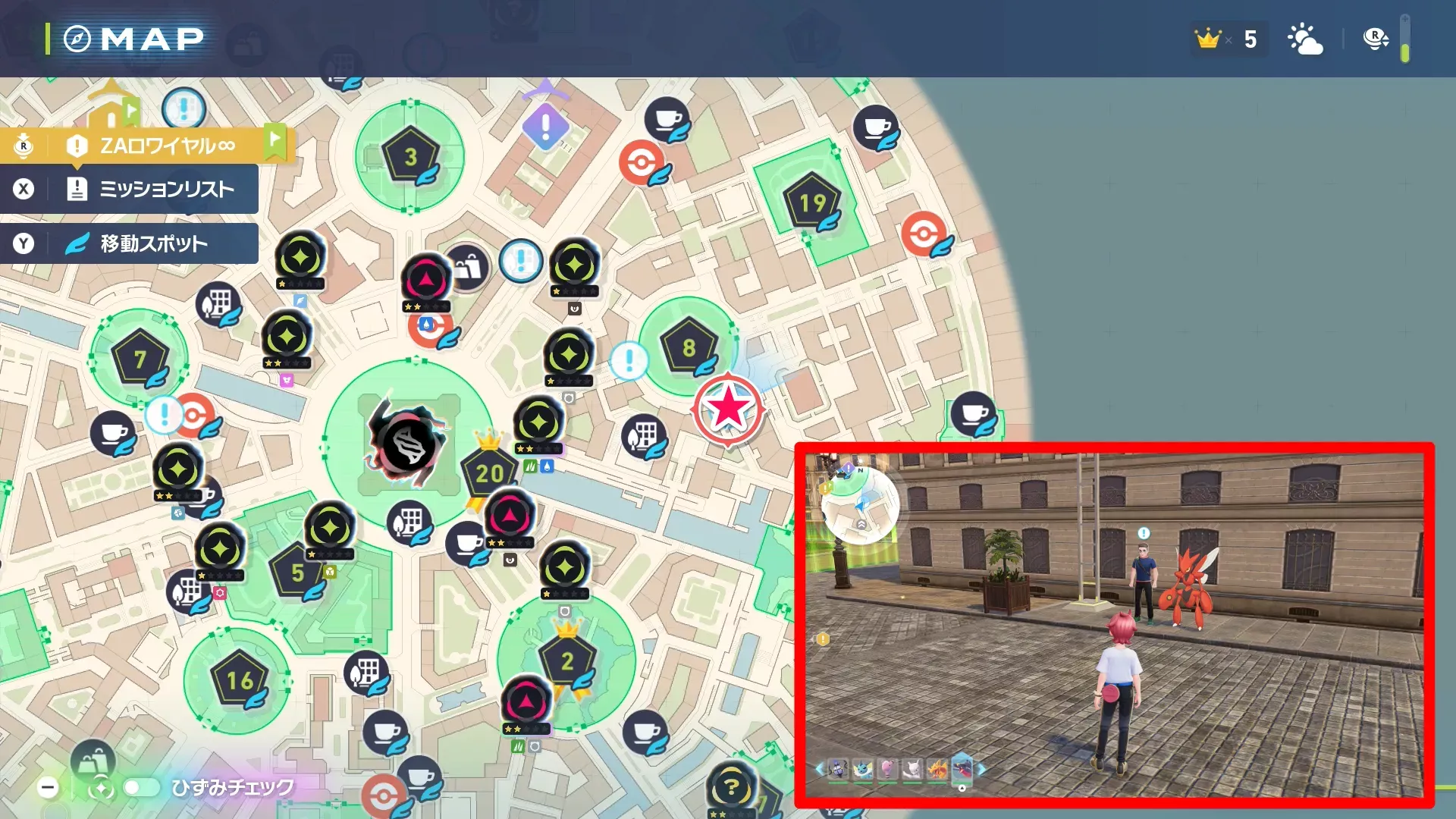 となりのナカヌチャンのマップ