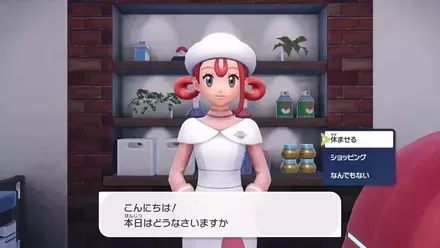 ポケモンセンターでバックアップ