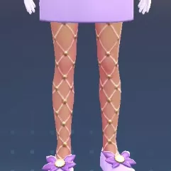 ユカリコーデメッシュタイツ