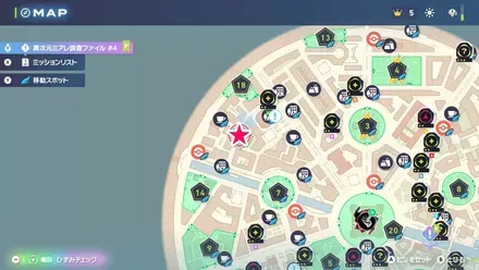 通りの名前を決めてくれ！のマップ画像 size:440x0