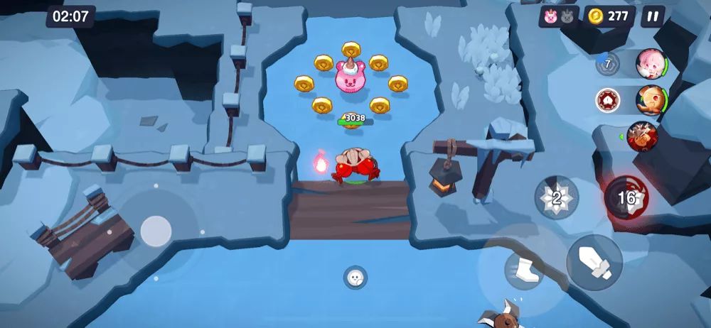 ステージ13-2(ハード)のくまゼリーの場所