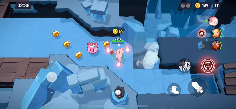 ステージ13-2(ハード)のくまゼリーの場所