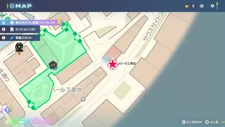 異次元の戦い！DG4の拡大マップ画像