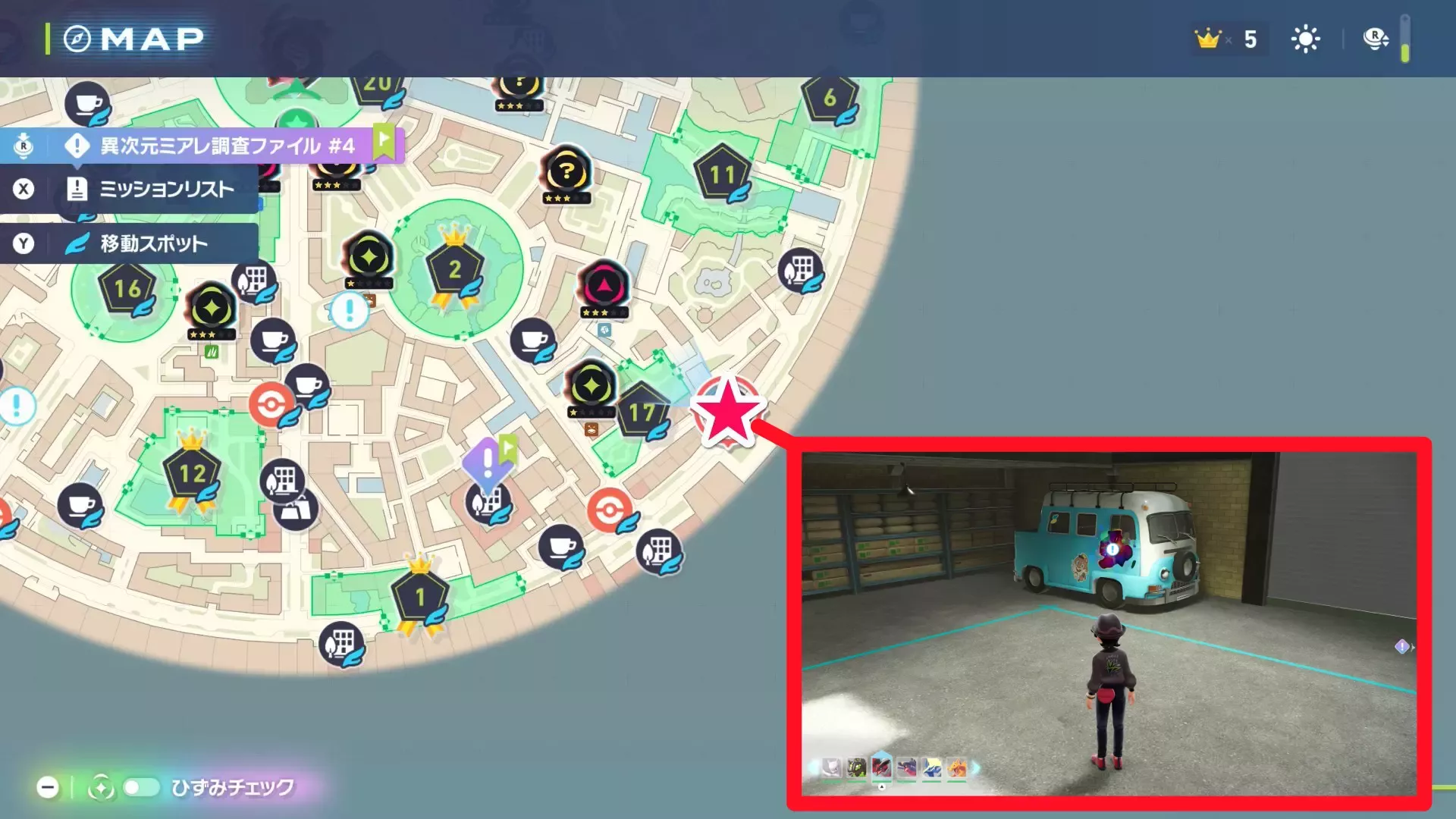 異次元の戦い！DG4のマップ