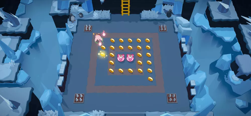 ステージ13-3(ハード)のくまゼリーの場所