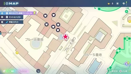 おやつをクスネた犯人は？の拡大マップ画像