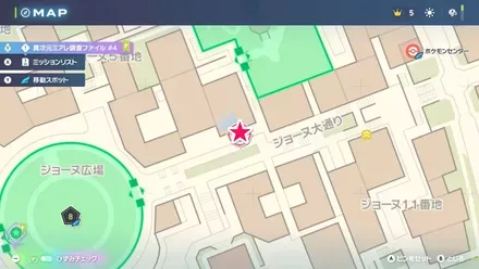 自慢のハブネークの拡大マップ画像