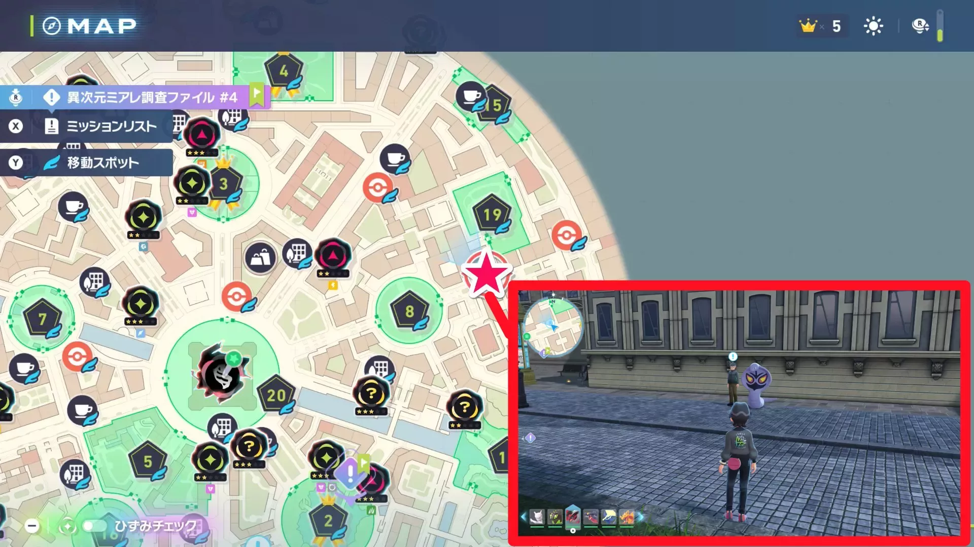 自慢のハブネークのマップ