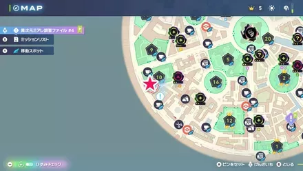 セビエのともだち大作戦のマップ画像 size:440x0