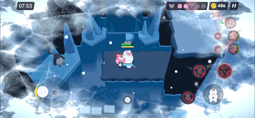 ステージ13-4(ハード)のくまゼリーと宝箱の場所