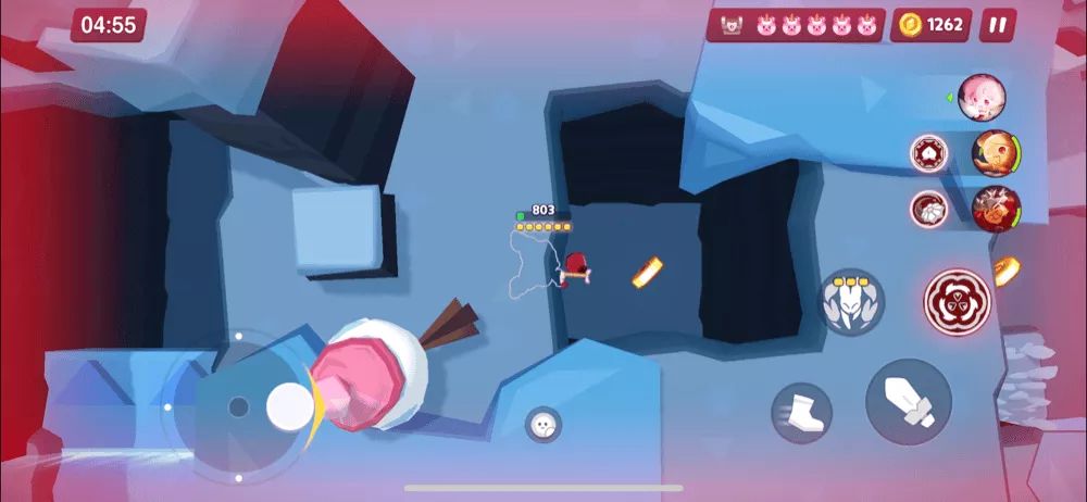 ステージ13-7(ハード)のくまゼリーと宝箱の場所