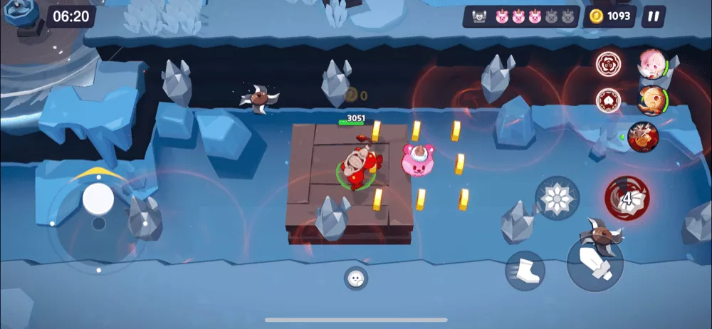 ステージ13-7(ハード)のくまゼリーと宝箱の場所