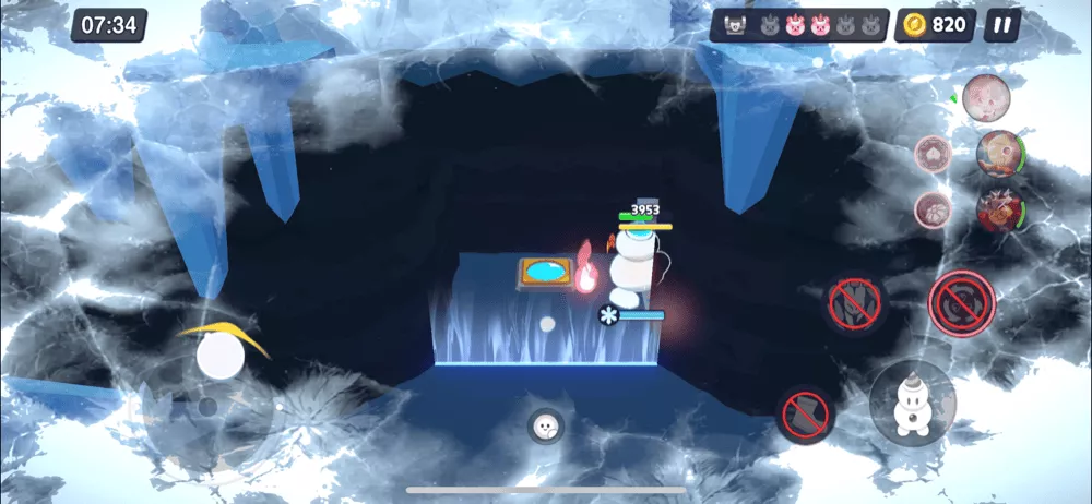 ステージ13-7(ハード)のくまゼリーと宝箱の場所