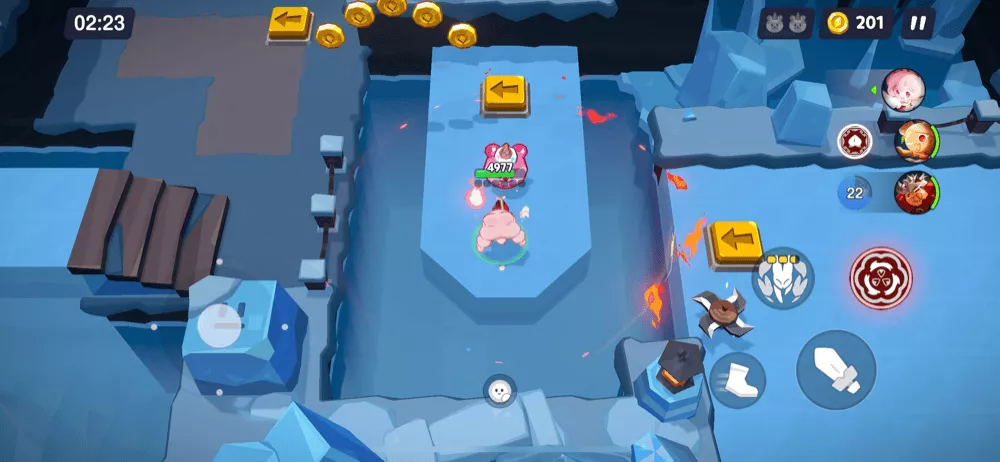 ステージ13-9(ハード)のくまゼリーの場所