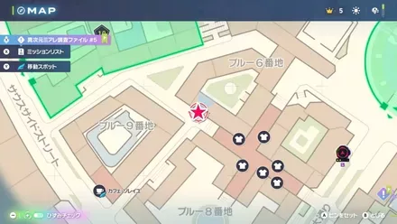 ポリゴンのポリゴン数の拡大マップ画像