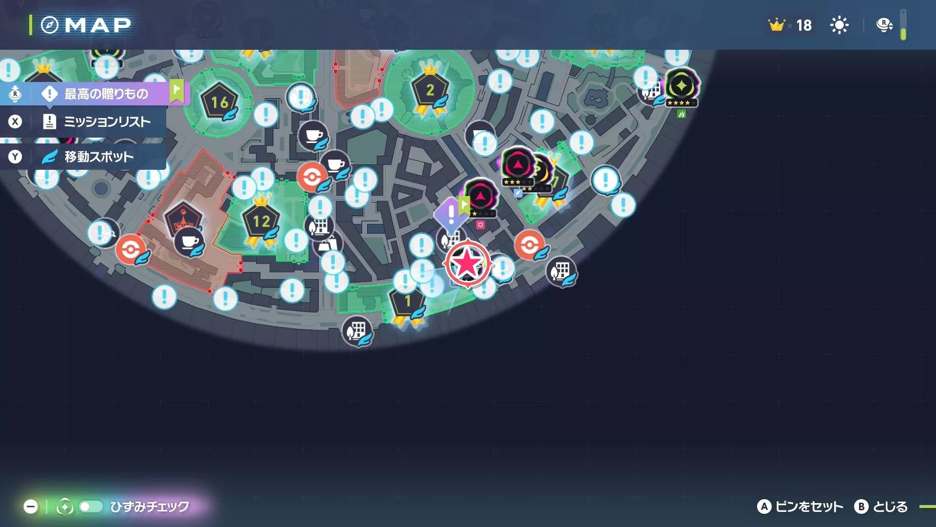 DLCのサイドミッション184の場所