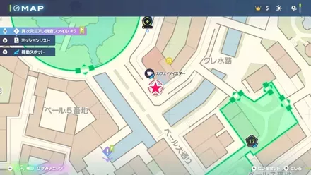 ものまねはおもしろいの拡大マップ画像