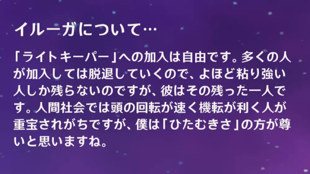 イルーガについて